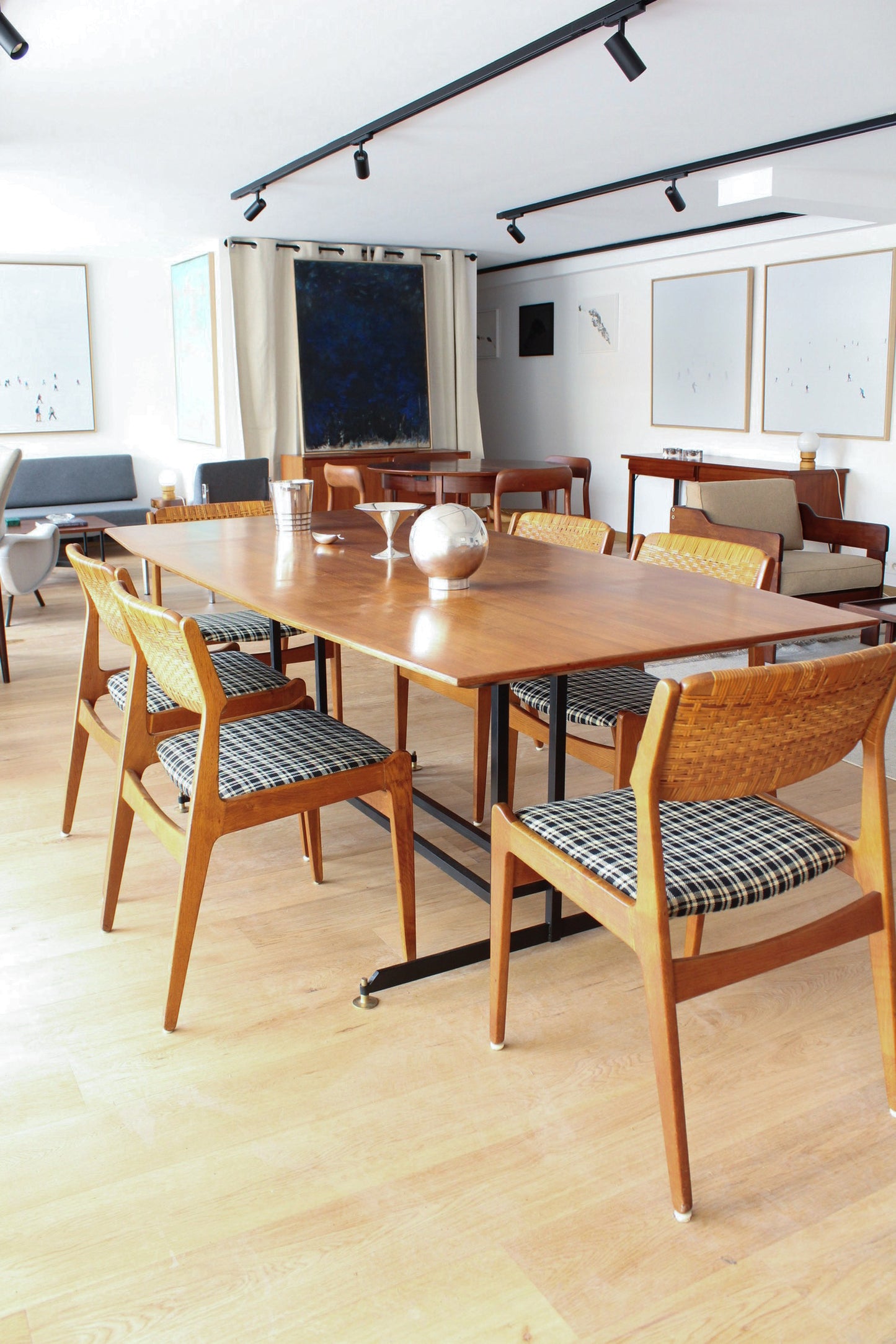 DESIGN SUEDOIS | Set de 6 chaises