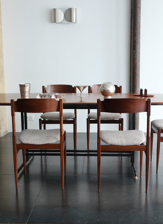 DESIGN ITALIEN | Suite de 6 chaises