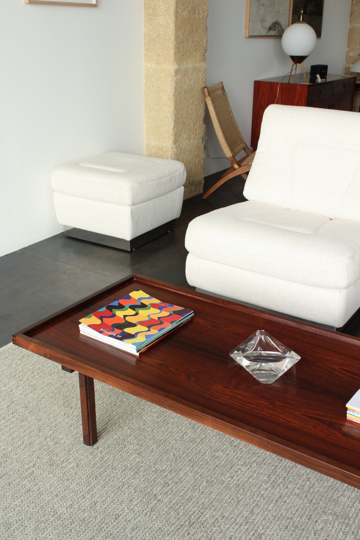 Table basse italienne, années 1960
