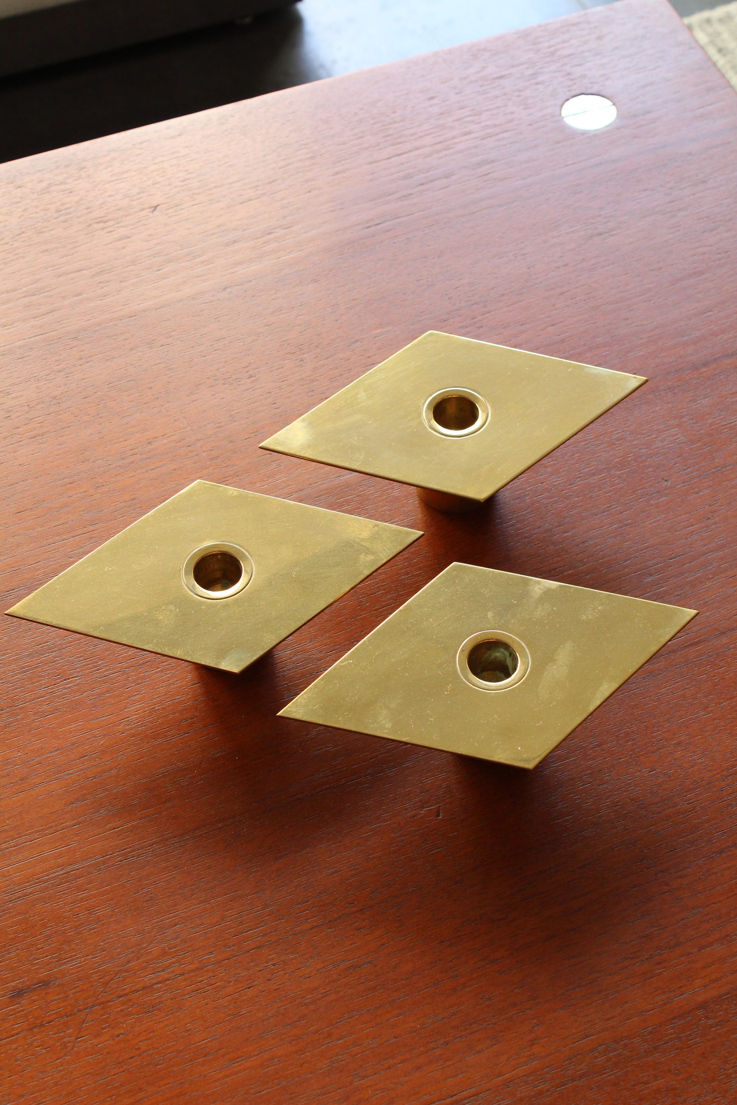 Suite de trois bougeoirs de Sigurd Persson