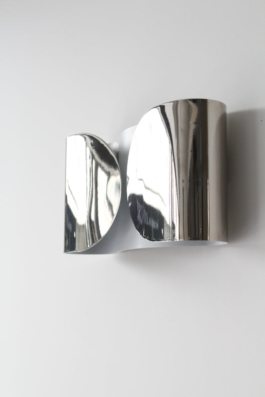 AFRA & TOBIA SCARPA - Pair of "Foglio" wall lights, 1970s