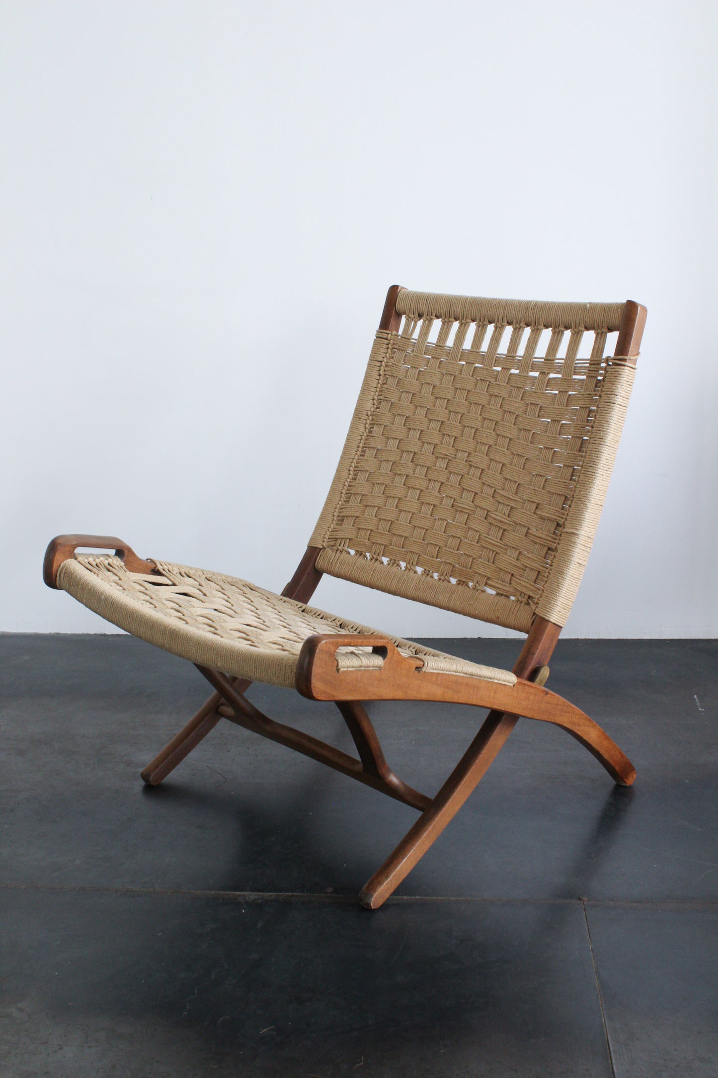 Chaise pliante Ebert Wels, années 1950