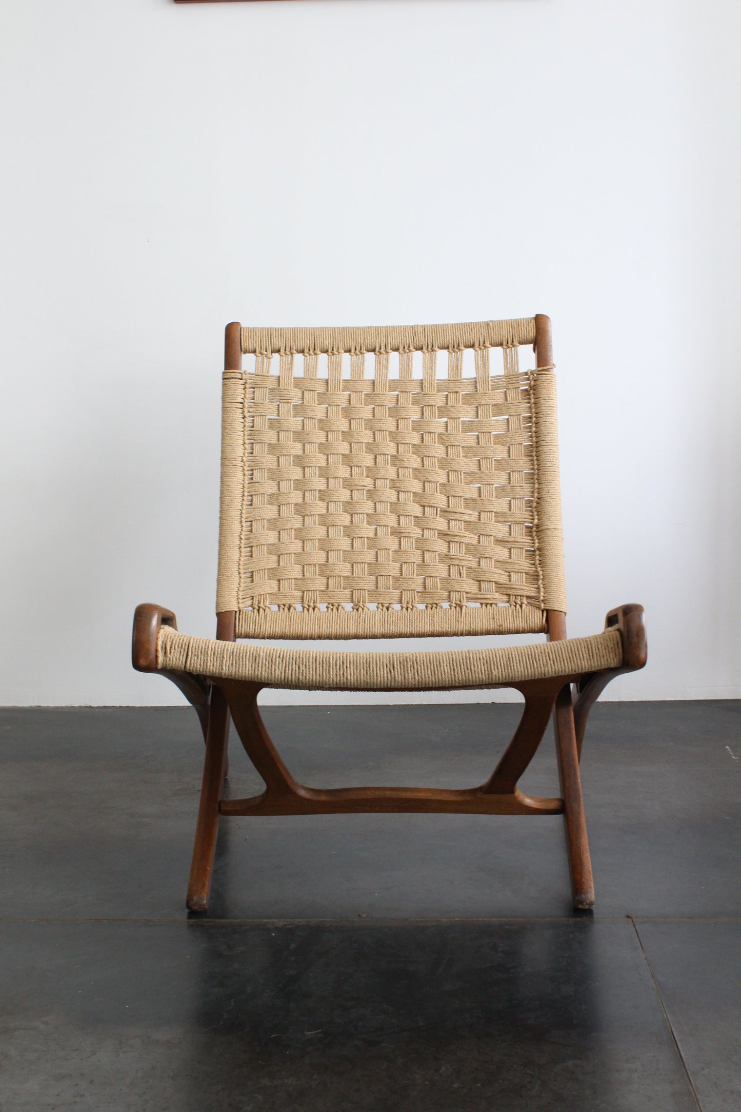 Chaise pliante Ebert Wels, années 1950