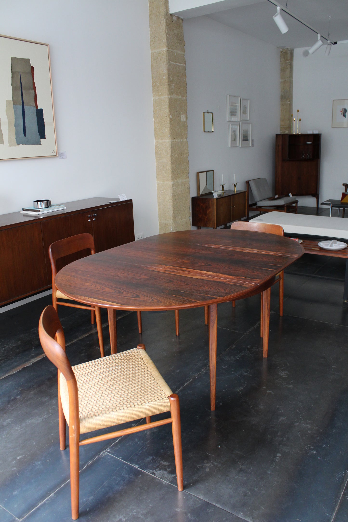 Danish dining table, 1960s