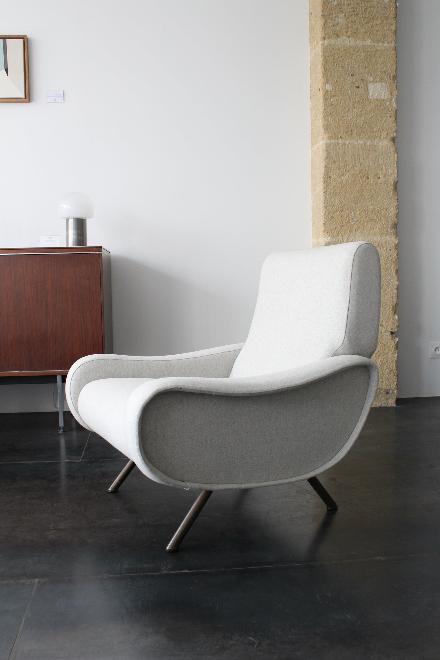Fauteuil modèle "Lady" par Marco Zanuso