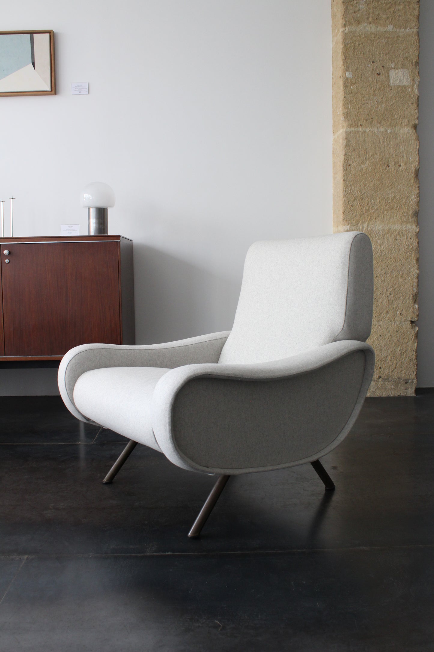 Fauteuil modèle "Lady" par Marco Zanuso