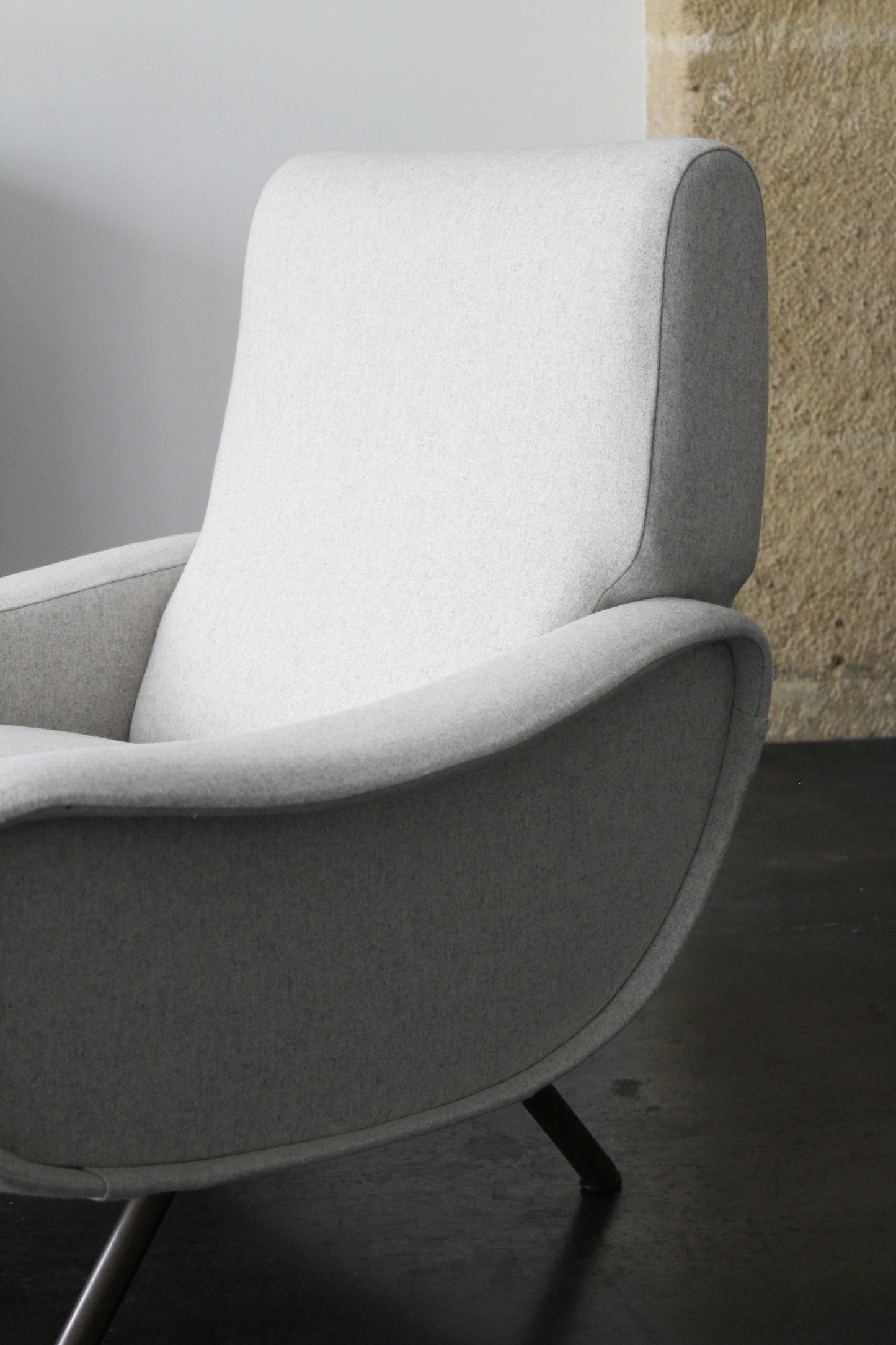 Fauteuil modèle "Lady" par Marco Zanuso