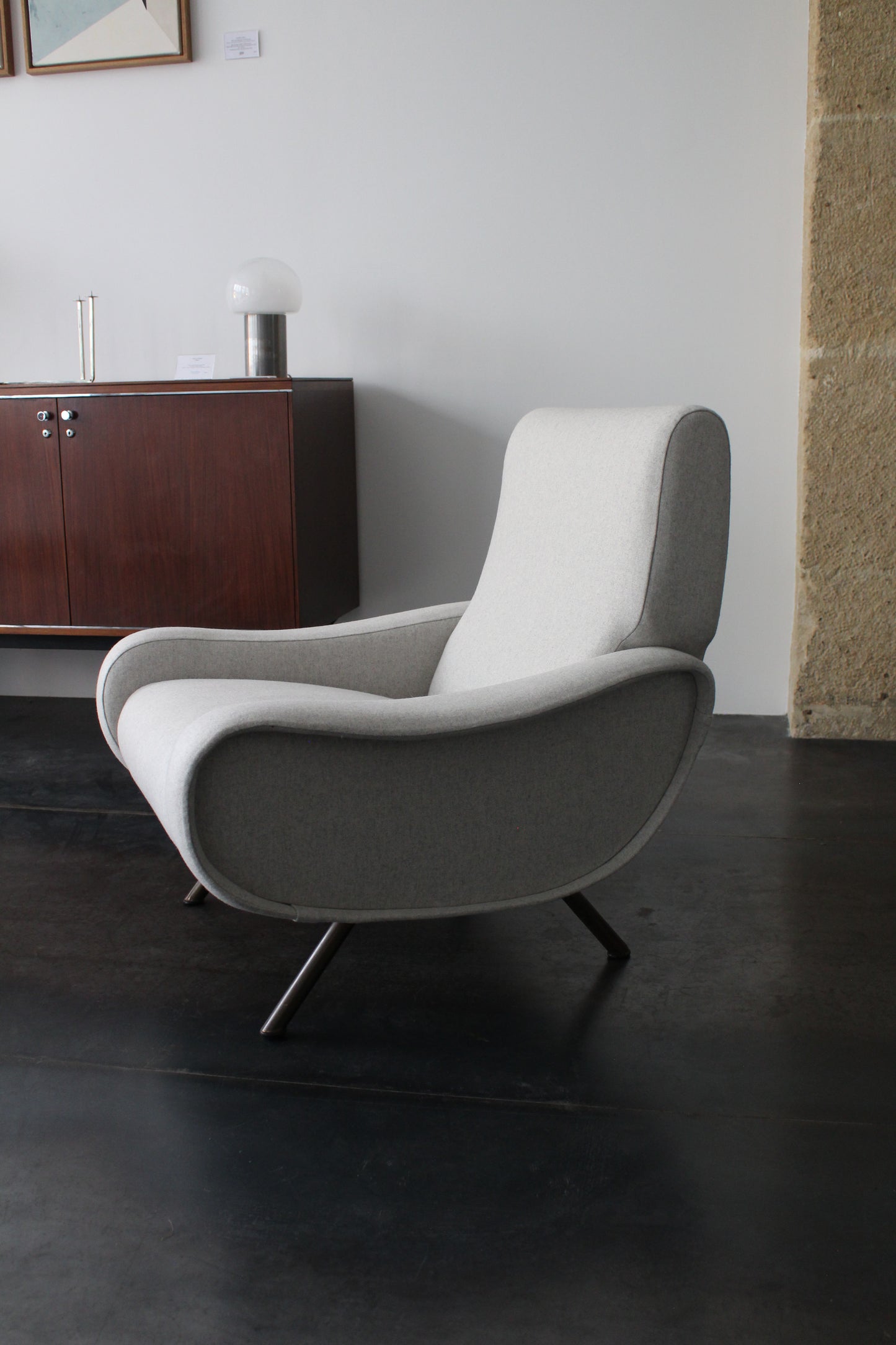Fauteuil modèle "Lady" par Marco Zanuso