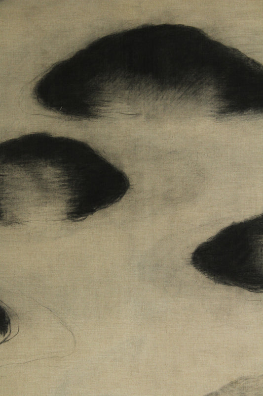 Black Clouds on Linen II
