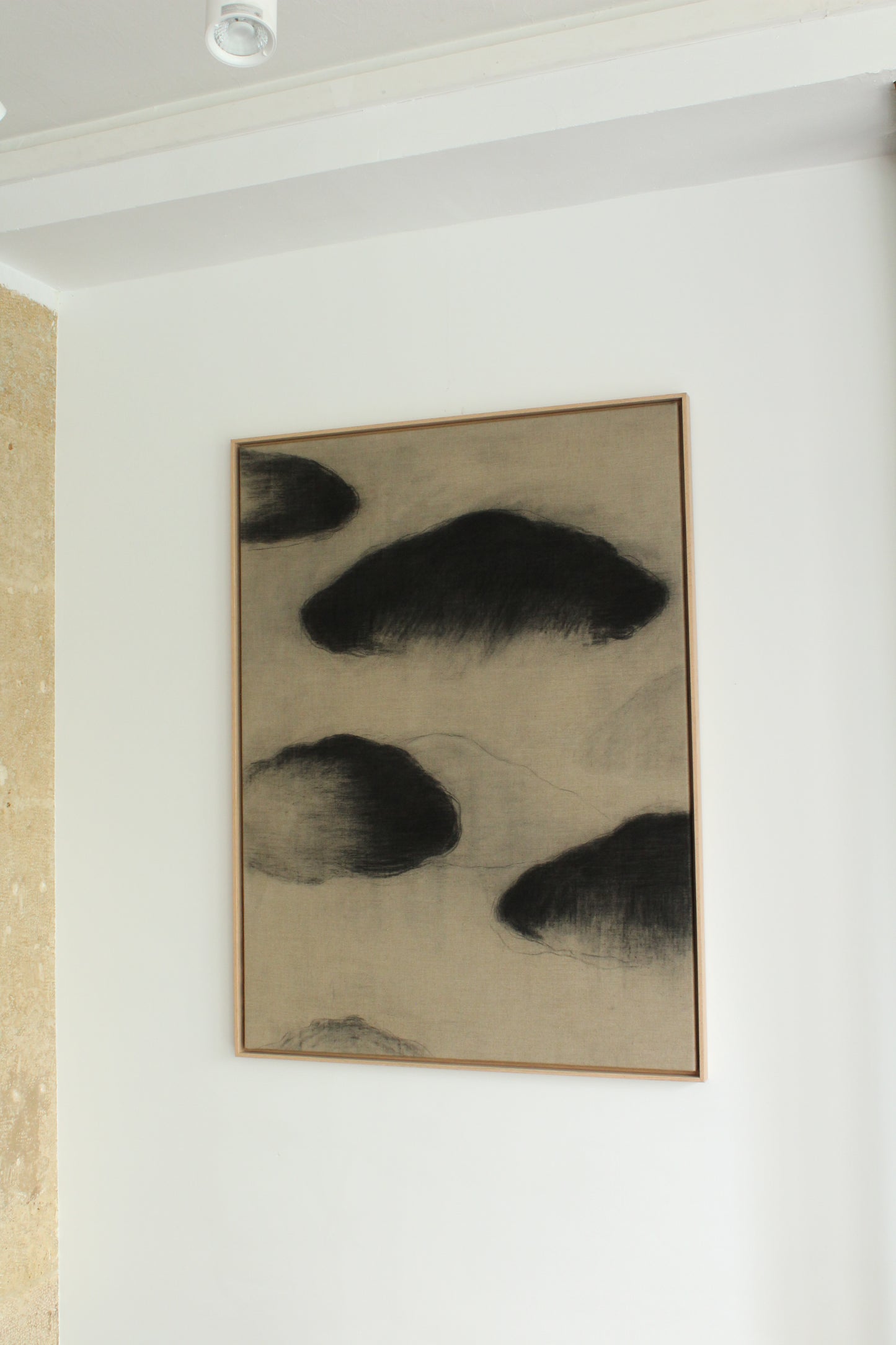 Nuages noirs sur lin I