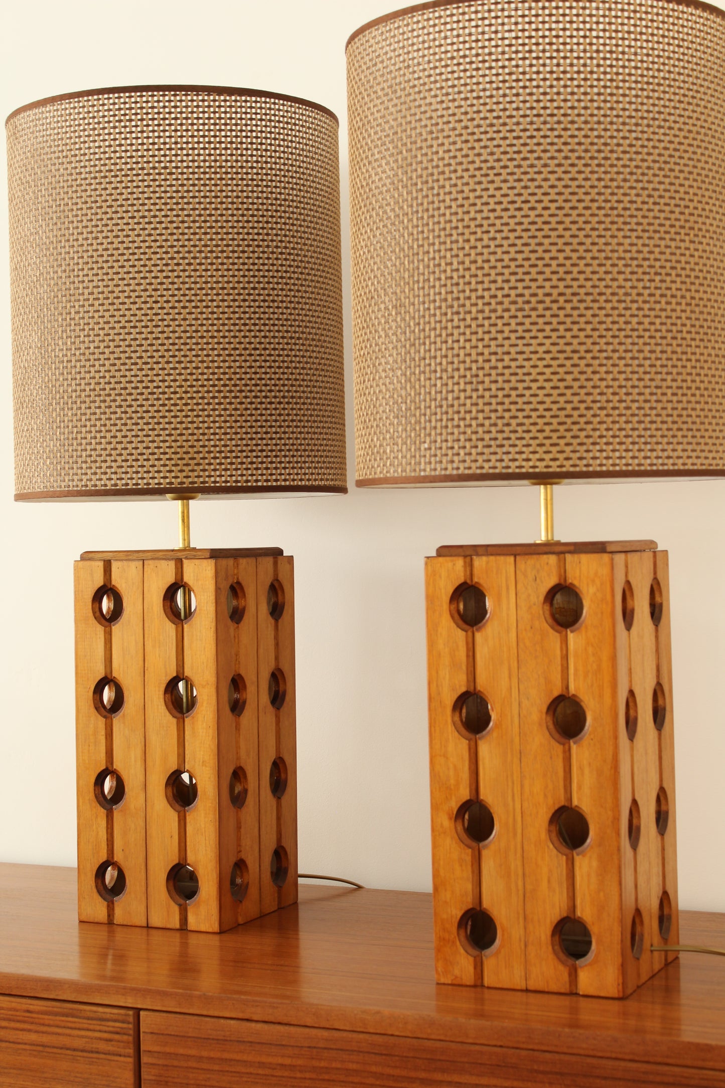 DESIGN ITALIEN | Paire de lampes