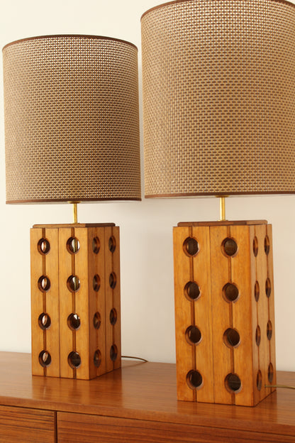 DESIGN ITALIEN | Paire de lampes