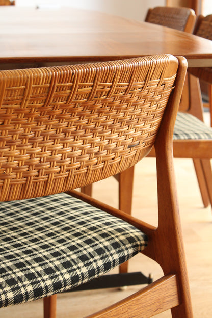 DESIGN SUEDOIS | Set de 6 chaises