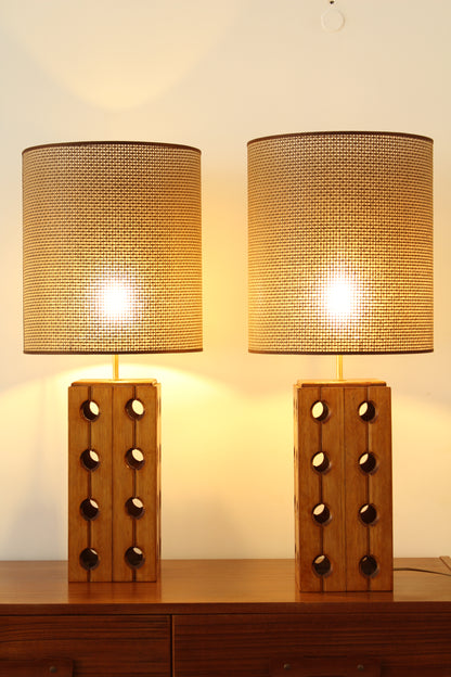 DESIGN ITALIEN | Paire de lampes