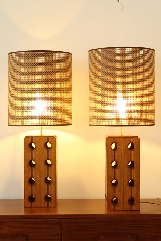 DESIGN ITALIEN | Paire de lampes