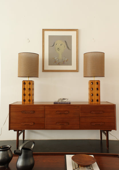 DESIGN ITALIEN | Paire de lampes