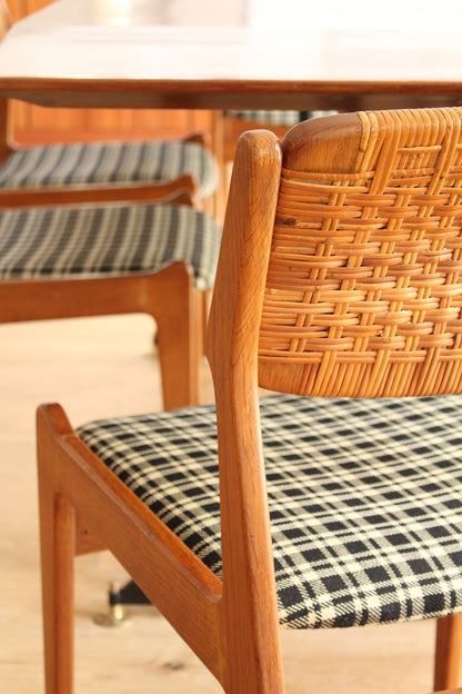 DESIGN SUEDOIS | Set de 6 chaises