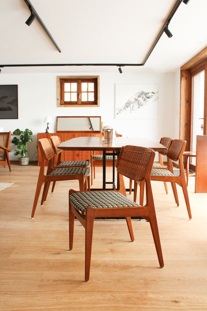 DESIGN SUEDOIS | Set de 6 chaises