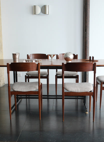 DESIGN ITALIEN | Suite de 6 chaises