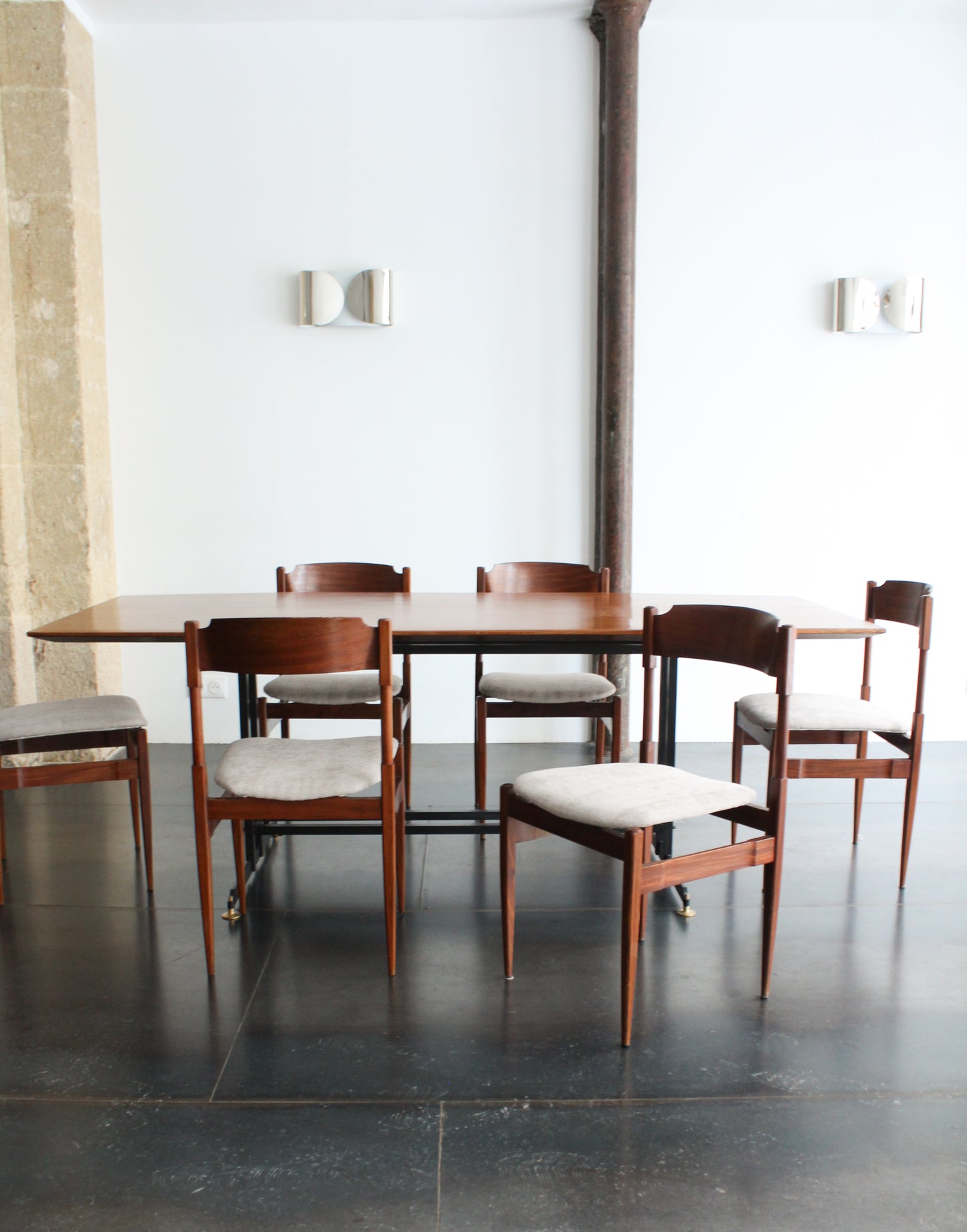 DESIGN ITALIEN | Suite de 6 chaises