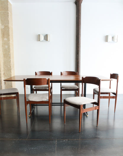 DESIGN ITALIEN | Suite de 6 chaises