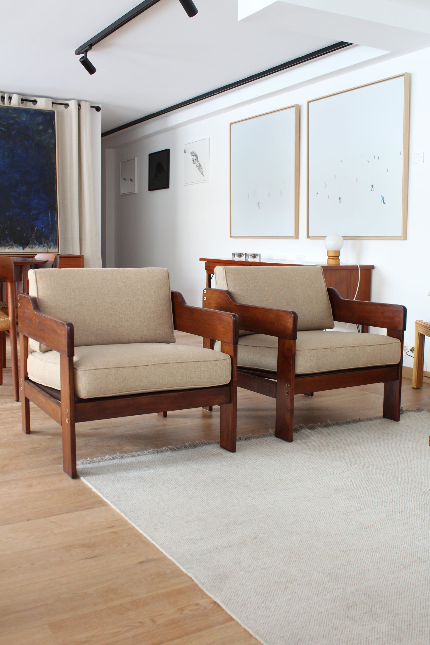 DESIGN ITALIEN | Paire de fauteuils