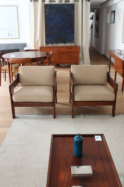 DESIGN ITALIEN | Paire de fauteuils