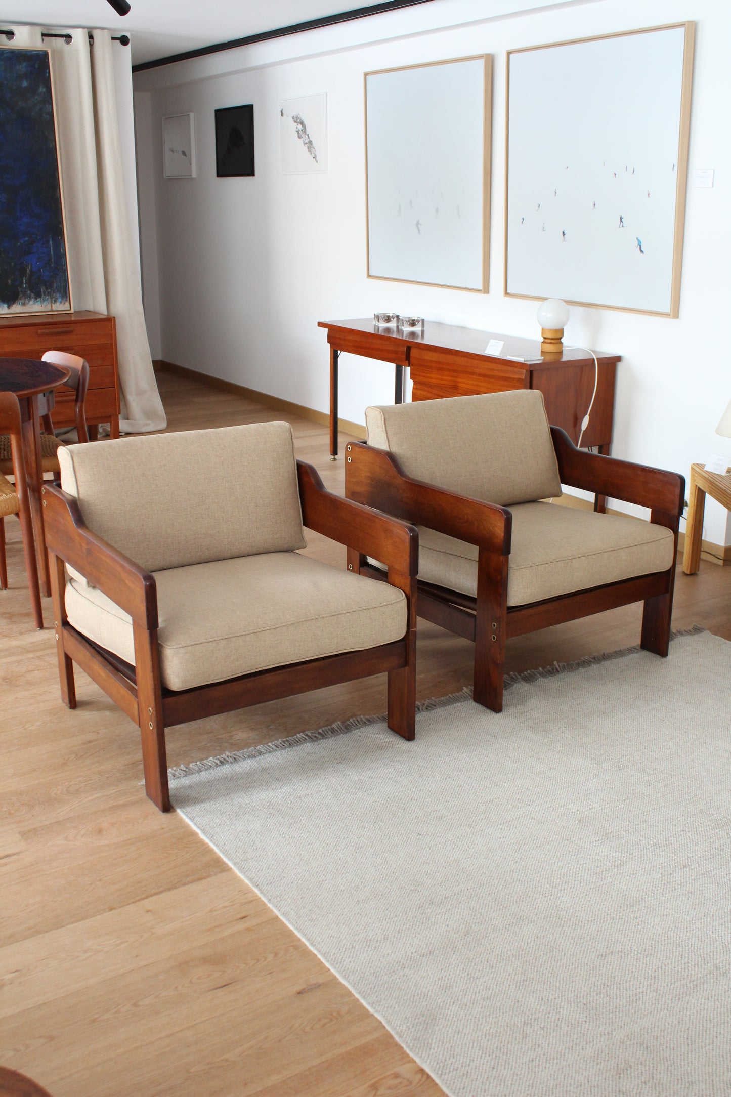 DESIGN ITALIEN | Paire de fauteuils