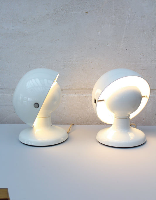 Paire de lampes d'Afra & Tobia Scarpa, années 1960