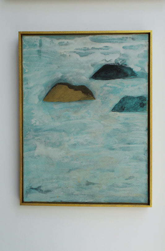 Iles sur mer de nuages
