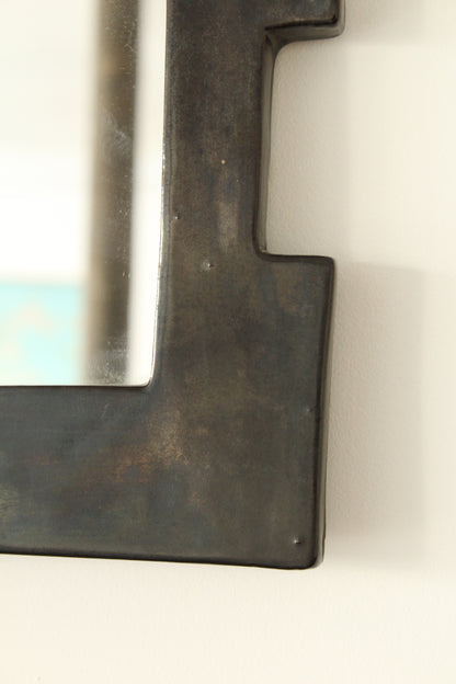Miroir en céramique, années 1960