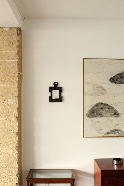Miroir en céramique, années 1960