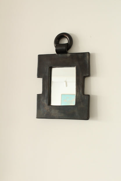 Miroir en céramique, années 1960