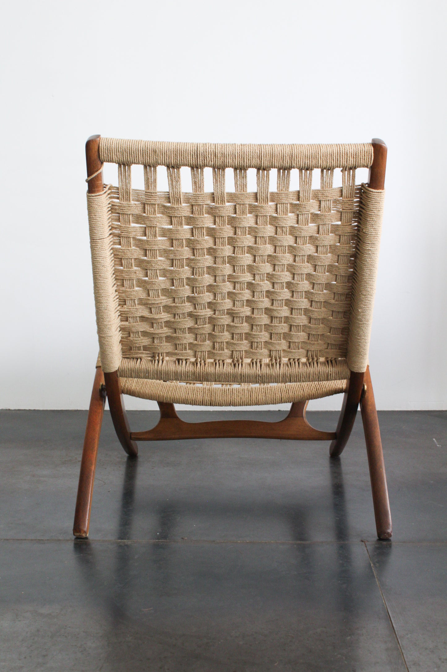 Chaise pliante Ebert Wels, années 1950