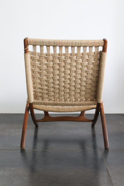 Chaise pliante Ebert Wels, années 1950