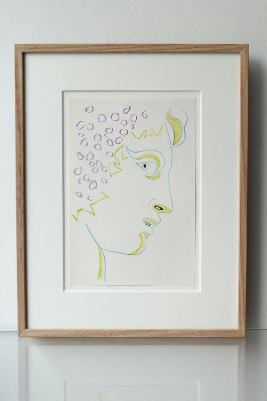 JEAN COCTEAU - The Face of Bacchus