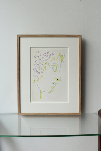 JEAN COCTEAU - The Face of Bacchus