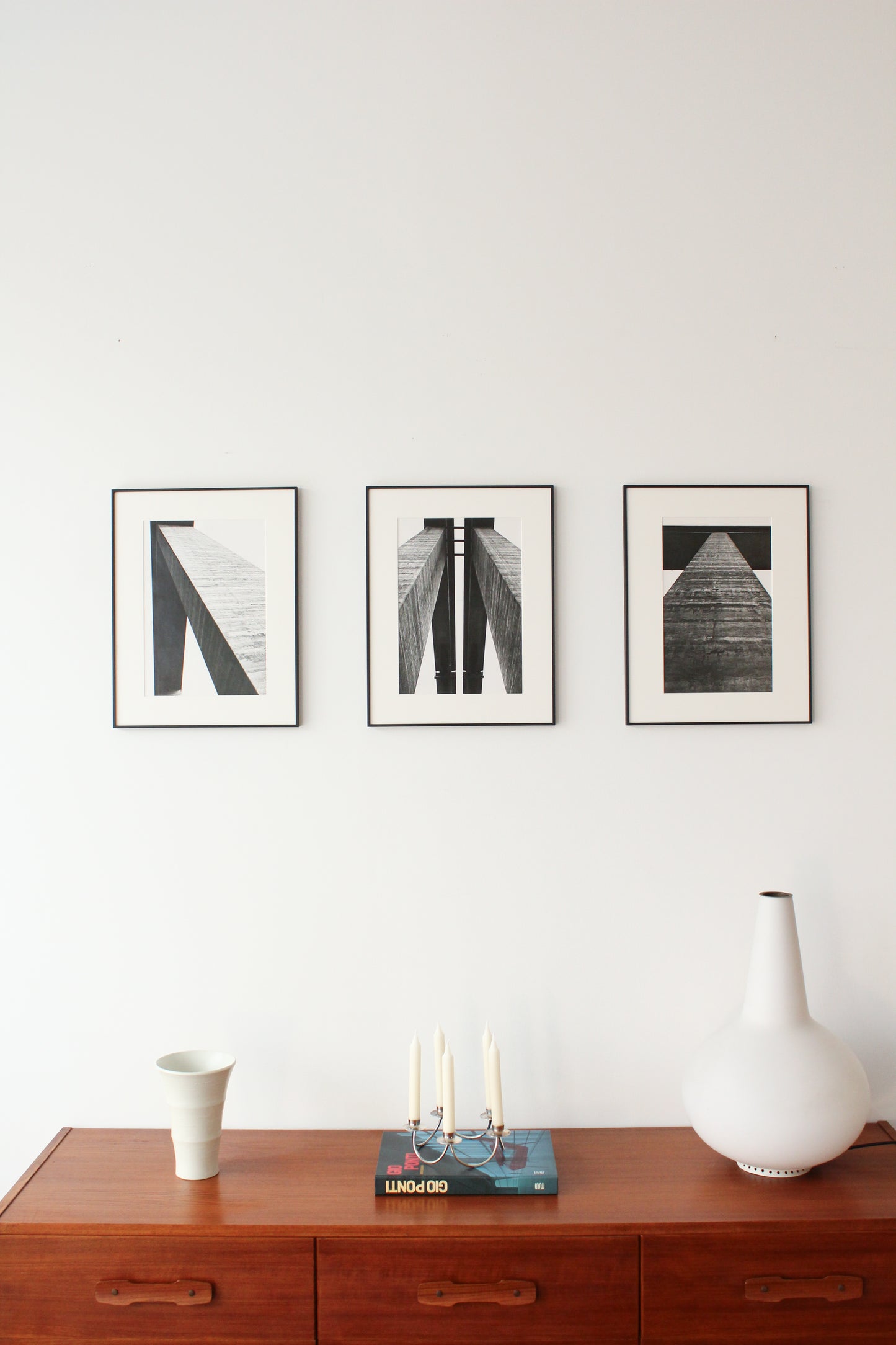 AMLETO LORENZINI | Triptyque Iri Cariatidi dell'Autostrada