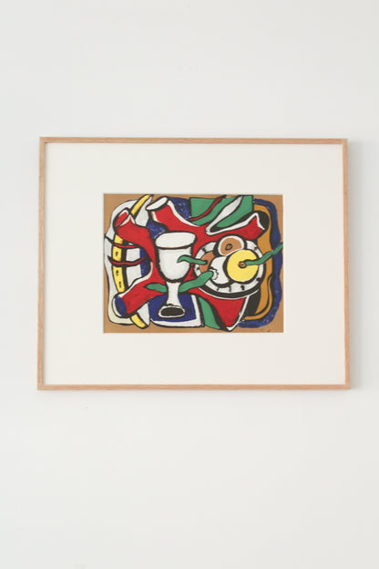FERNAND LEGER - Nature morte aux pommes