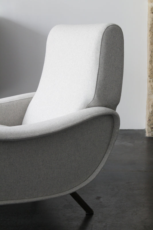 Fauteuil modèle "Lady" par Marco Zanuso