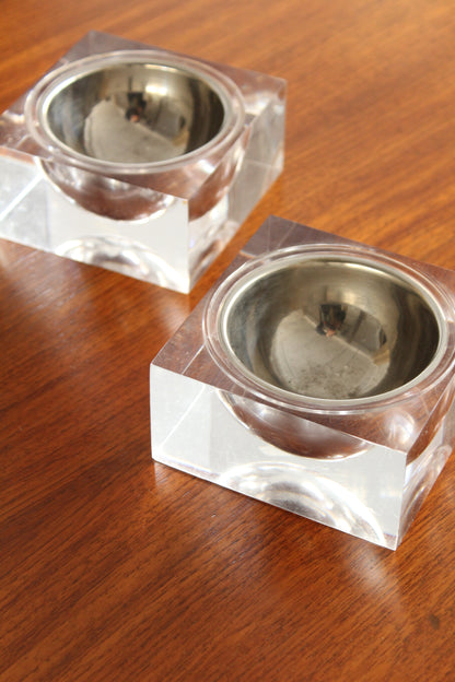 ITALIAN DESIGN | Pair of valet trays
