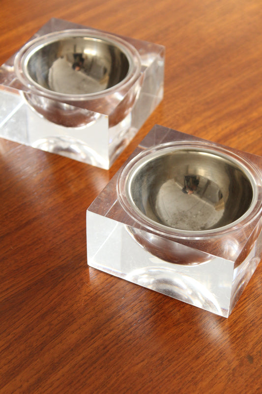 ITALIAN DESIGN | Pair of valet trays