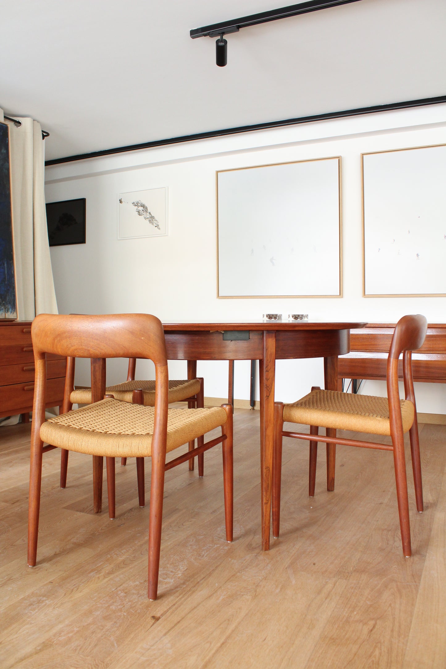 NIELS OTTO MÖLLER | Set de 4 chaises modèle 75