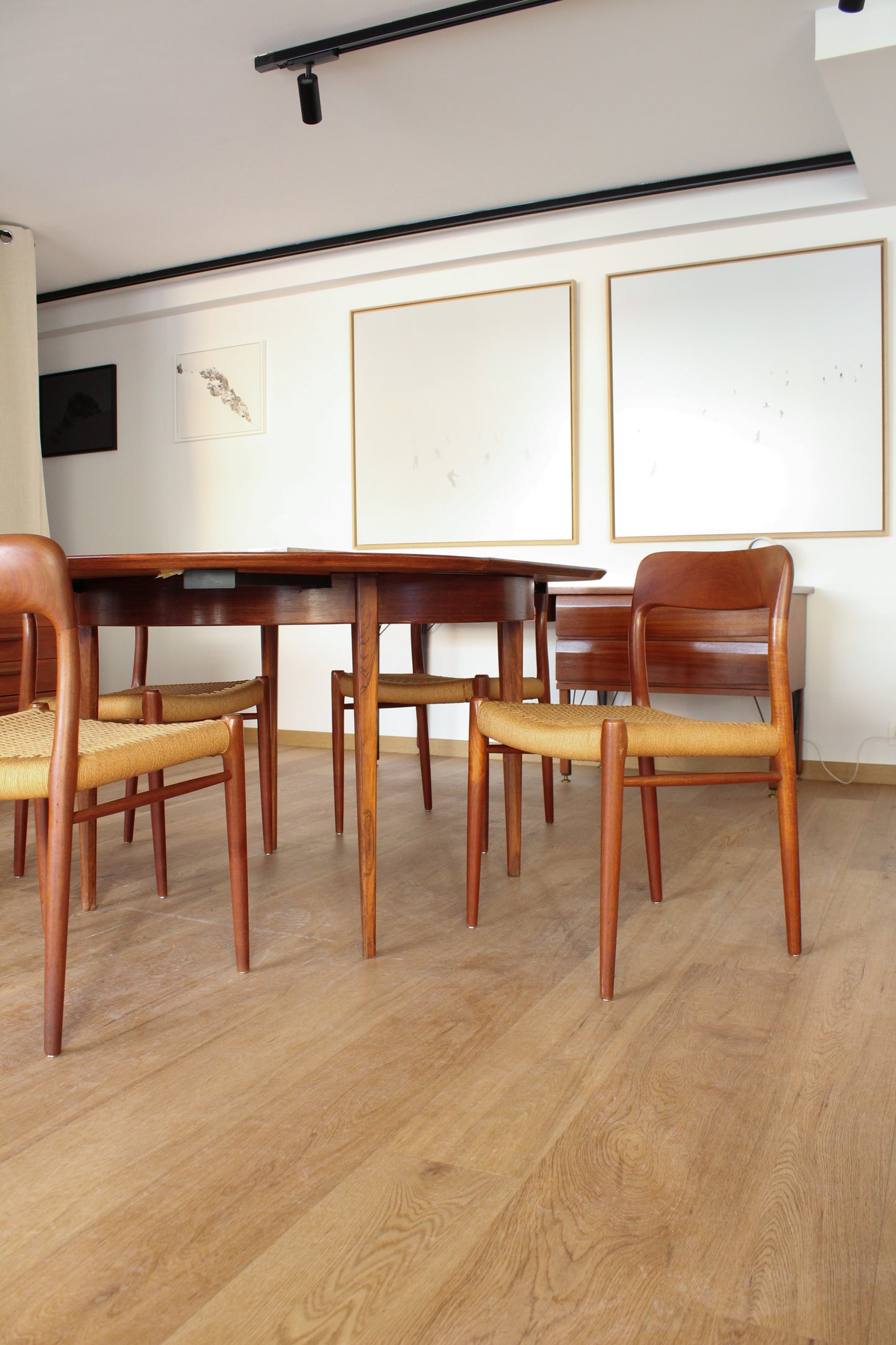 NIELS OTTO MÖLLER | Set de 4 chaises modèle 75