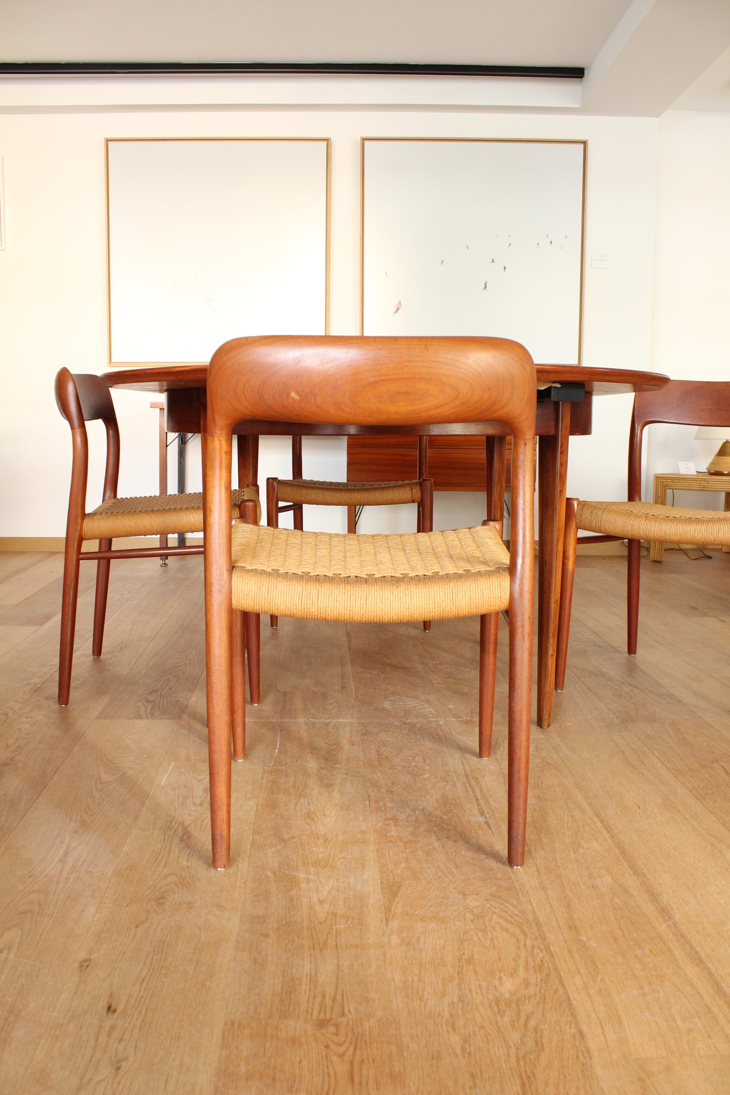 NIELS OTTO MÖLLER | Set de 4 chaises modèle 75