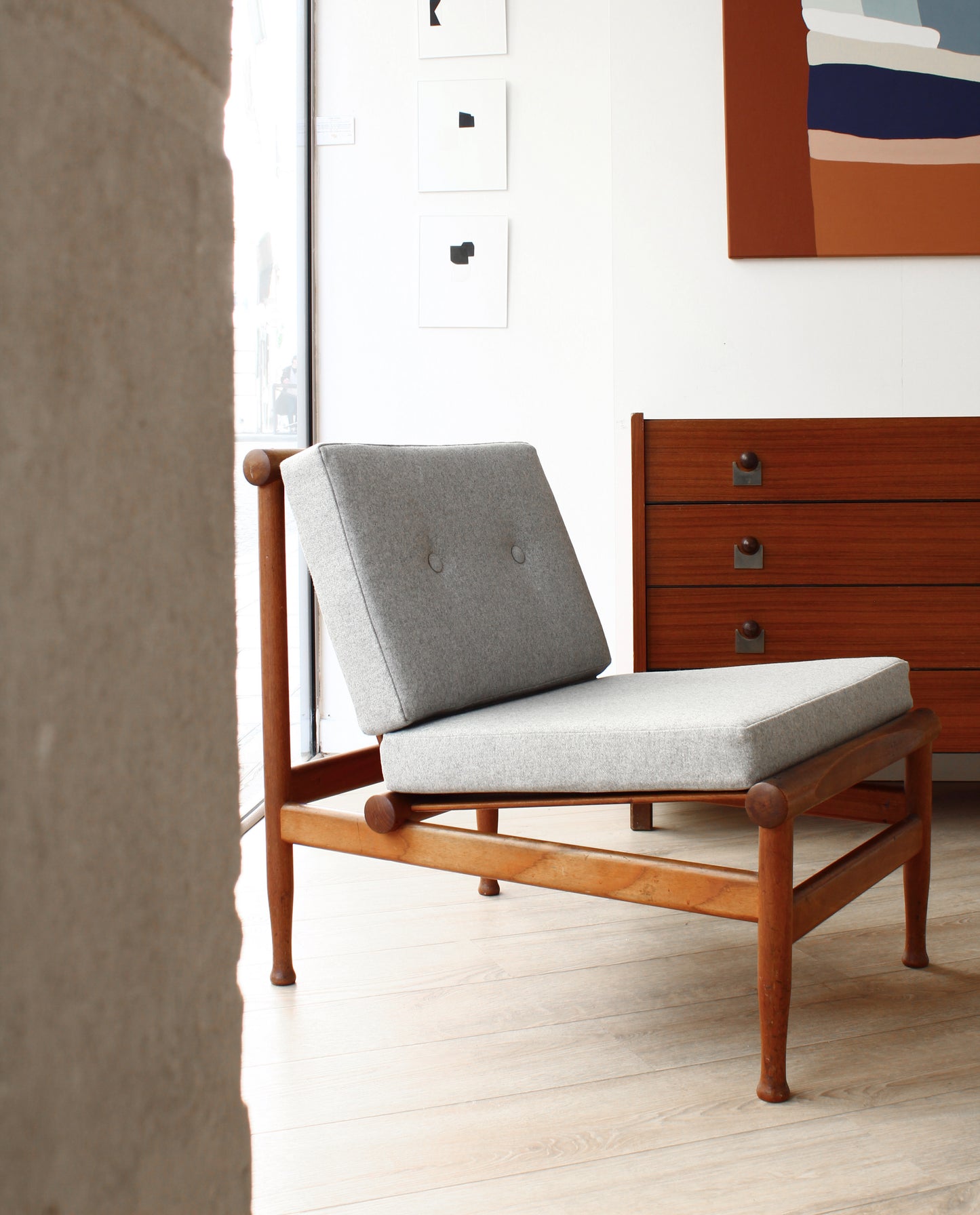 KAI LYNGFELDT-LARSEN - Pair of "model 501" lounge chairs