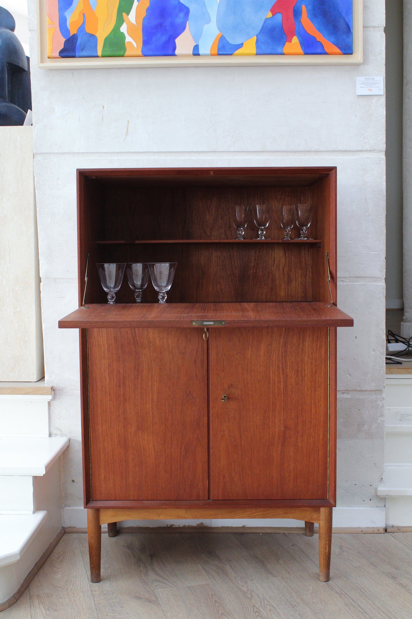 Buffet danois en teck, années 1960